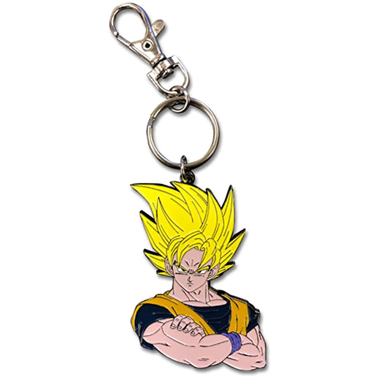 ድራጎን ኳስ z - Goku toRso የብረት ቁልፍ መጫወቻ ቁልፍ ሳንቲም