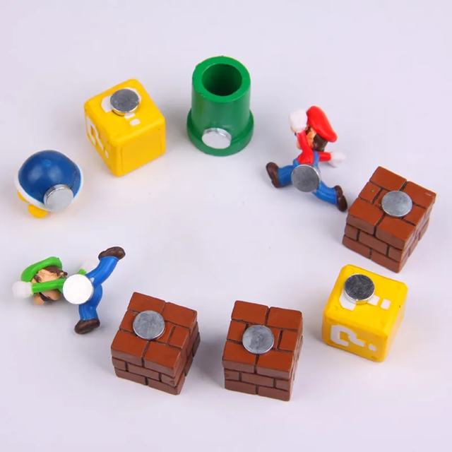 Arkadaş Yuvarlak Kau&ccedil;uk Anime Buzdolabı Mıknatısı