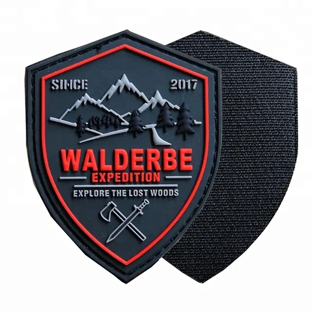Souvenir populaire borduurpatch met logo