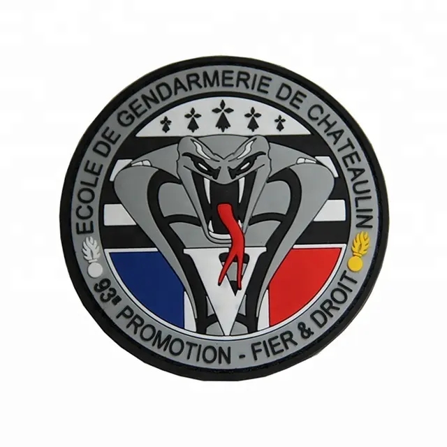 Lưu niệm bản vá thêu phổ biến với logo